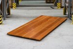 Kirschbaum Tischplatte massiv aus 3cm Echtholz nach Maß gefertigt