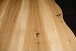 Kernesche Baumkanten Tischplatte nach Maß mit Astanteil