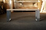Eichenholz Sitzbank SWR8T-B nach deinen Maßen gefertigt