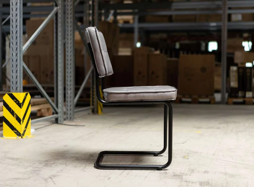 Bauhaus Freischwinger Leder [HOLZPILOTEN] Holzpiloten
