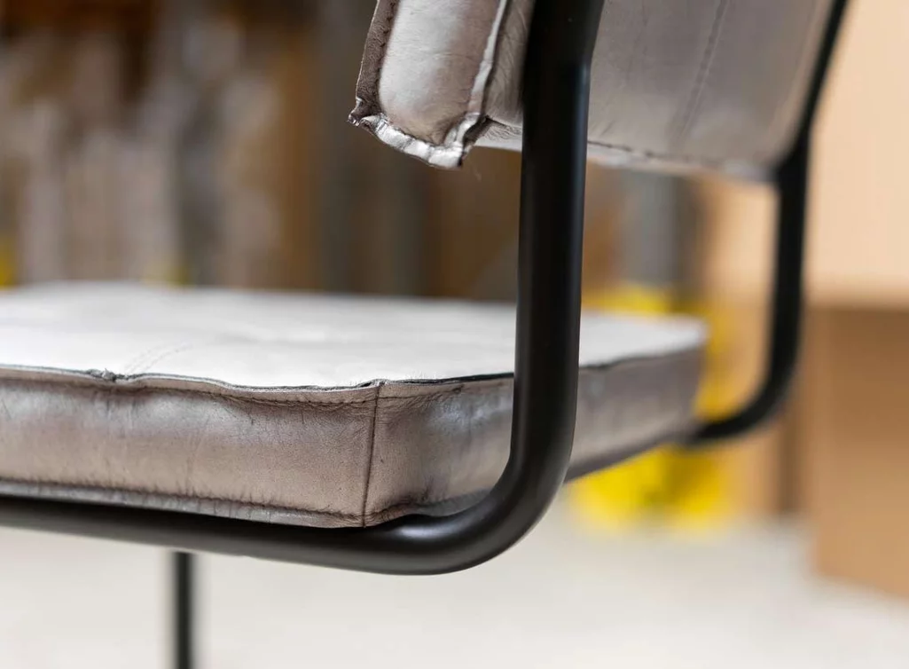 Detailansicht Stahlrohrgestell