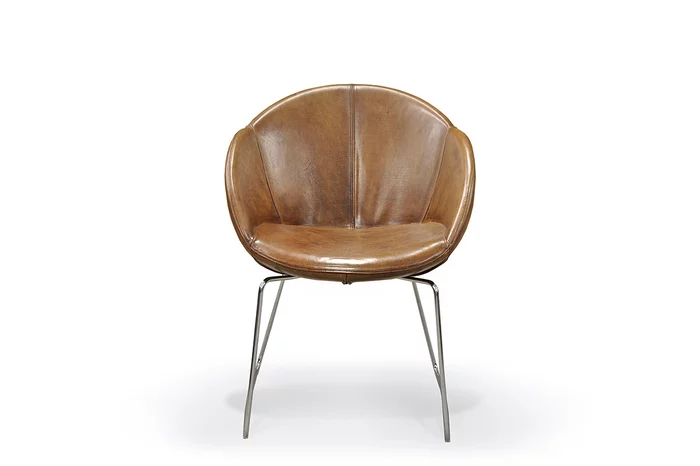 Stuhl modern Leder