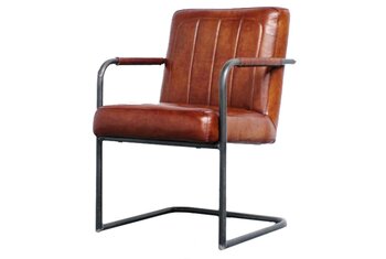 Esszimmer Sessel Leder Industriedesign 2C