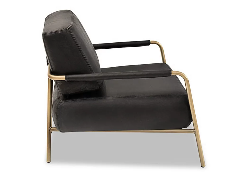 Loungesessel Leder in verschiedenen Farben erhältlich.