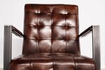 Lounge Leder Sessel im Industriedesign gefertigt