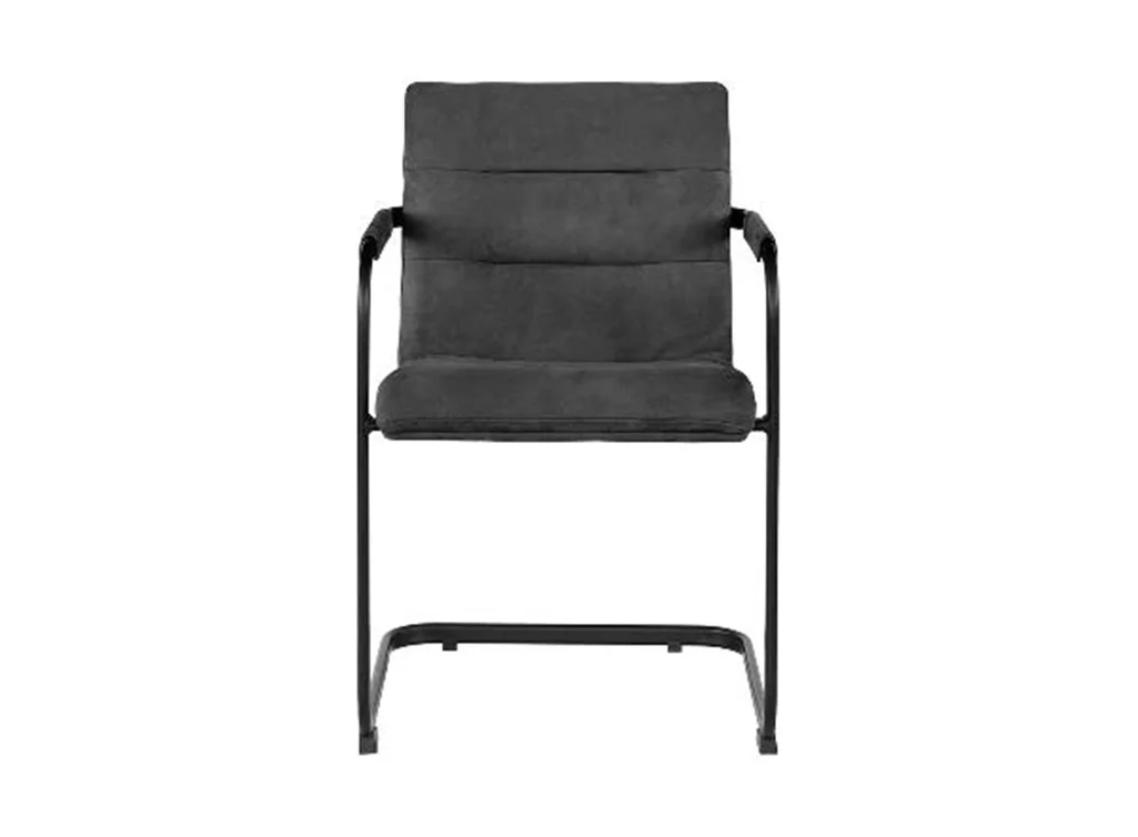 Freischwinger Stuhl Leder aus echtem Buffalo Leder