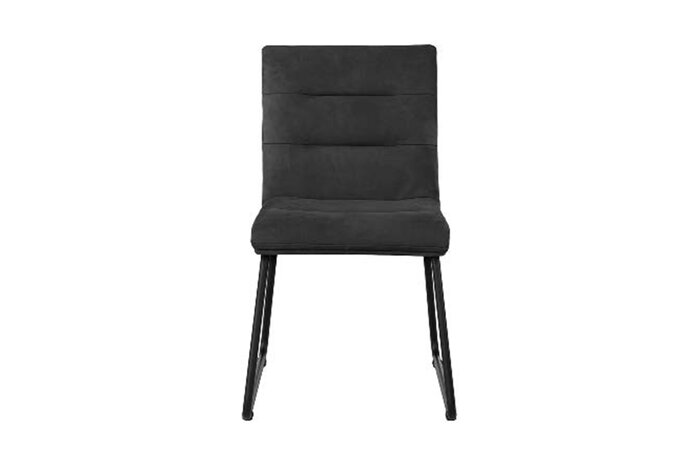 Stuhl mit Kufengestell und Ledersitz modern in verschiedenen Farben erhältlich