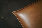 Duke Stuhl für Esszimmer aus Leder in der Farbe Luxor Beige