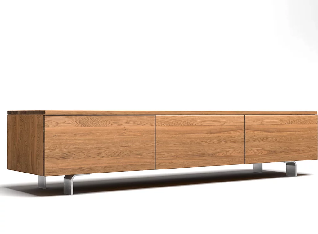 Lowboard Massivholz Eiche