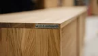 Eiche Sideboard modern Ansicht Detail Kanten