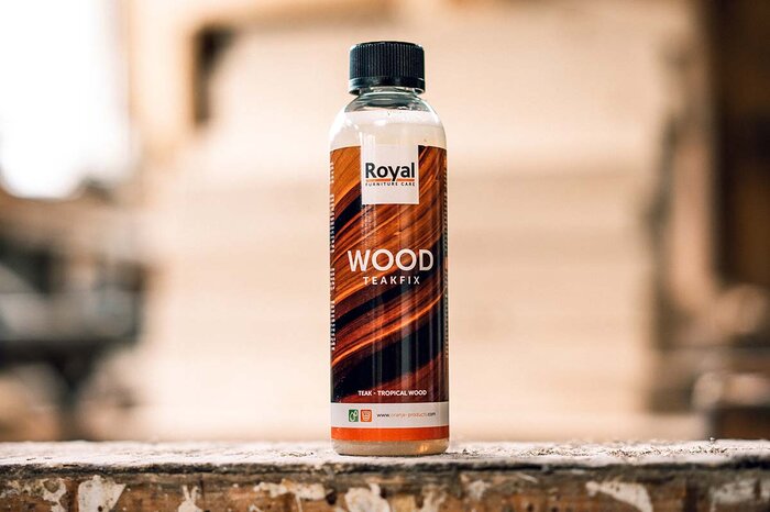 Royal Teakfixx Holzöl für Harthölzer wie Teak 250ml Flasche 