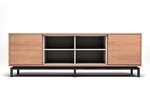 Modernes Sideboard nach Maß Buche mit 2 Türen und 4 Fächern