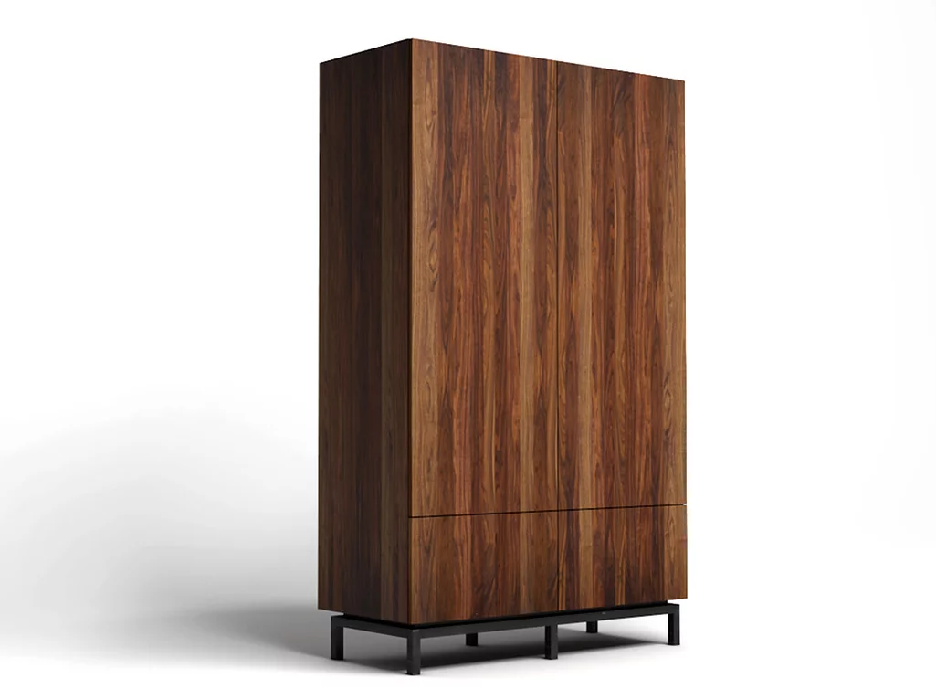 Modernes Massivholz Highboard nach Maß