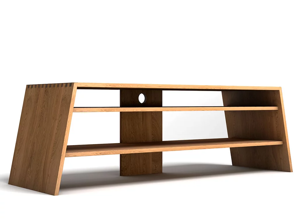 Stilvolles Medien Sideboard in Eiche nach Maß