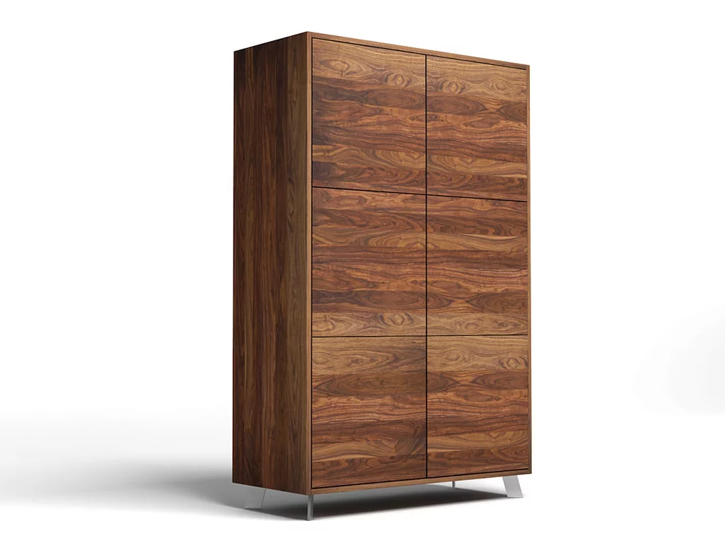 Highboard aus amerikanischem Nussbaum nach deinem Maß gefertigt