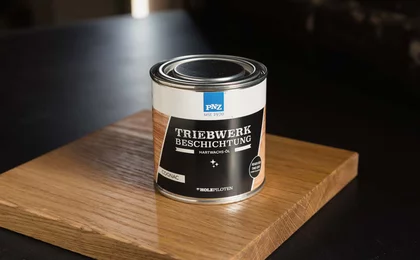 Hartwachs-Öl Triebwerk Beschichtung in der Farbe Cognac