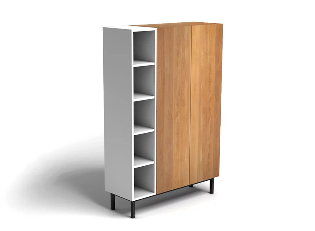 Highboard aus Massivholz Eiche Highboard aus Massivholz Eiche