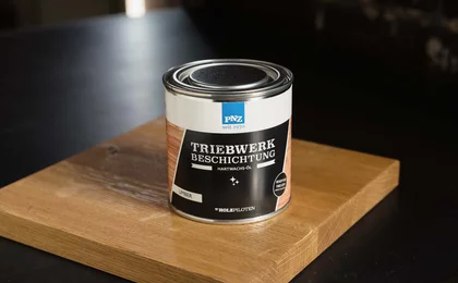 Hartwachs-Öl Triebwerk Beschichtung in der Farbe Umber