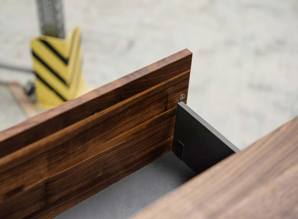 Detail Schubkasten innen