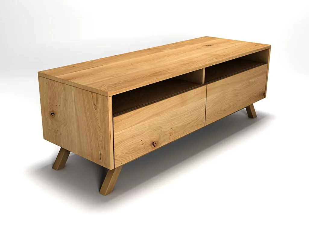 Eichenholz TV-Board nach Maß einfach selber deinen Wünschen anpassen. Eichenholz TV-Board nach Maß einfach selber deinen Wünschen anpassen.