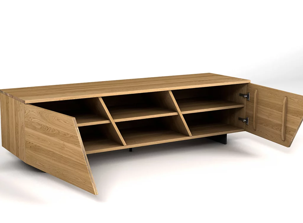 Fernseh Board mit 2 Türen auf Maß gefertigt.