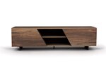 Holz Sideboard nach Maß Nussbaum mit 2 Türen gefertigt Modell STH.