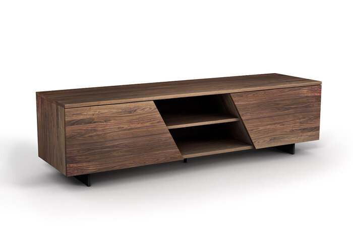Massivholz Sideboard aus Nussbaum massiv nach deinem Maß gefertigt.