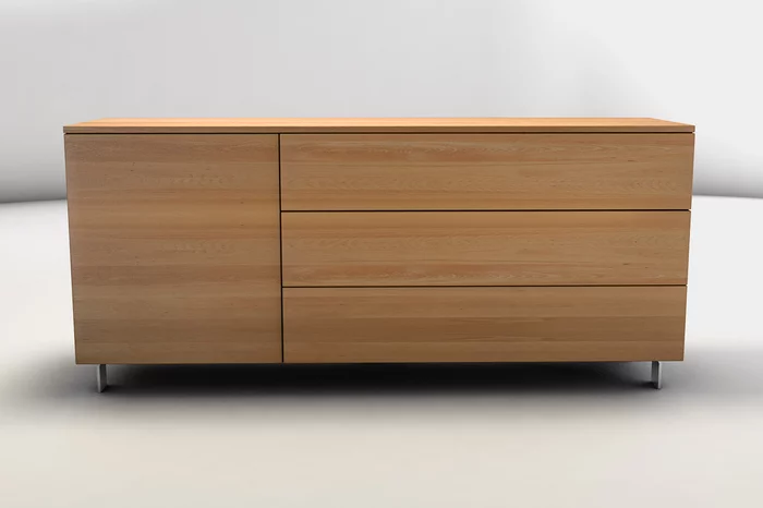 Buche Massivholz Sideboard nach Maß gefertigt - LHR