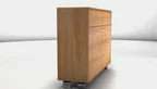 Buchen Massivholz Highboard in verschiedenen Oberflächen erhältlich