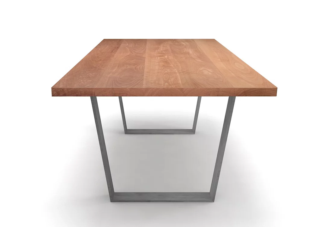 Masstisch aus massiver Buche in astfreier Qualität nach deinem Maß produziert.