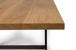 Detail Tischplatte Eiche astfrei premium