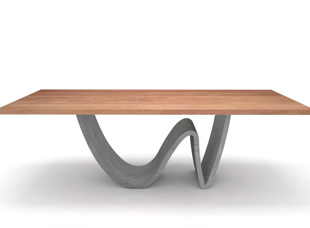 Esstisch Welle Buche nach Maß
