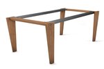 Tischgestell selbsttragend aus Holz massiv auf Maß bestellbar