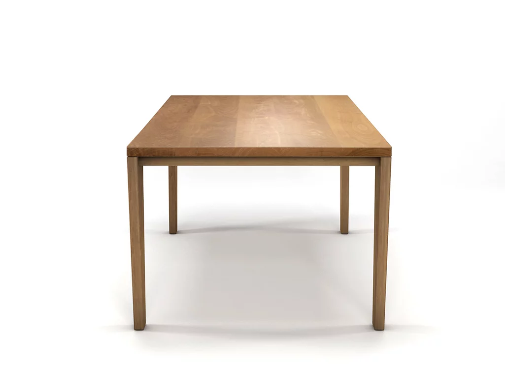 Moderner Massivholzesstisch aus Buche in Maßfertigung