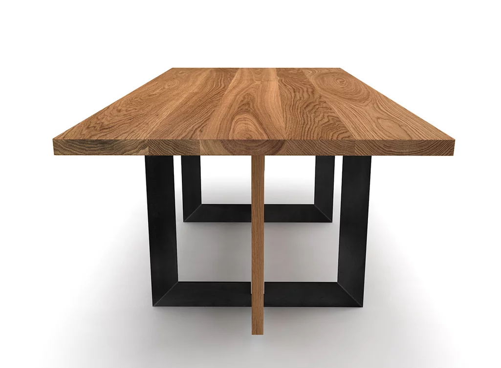 Massivholz Esstisch in Eiche auf Maß