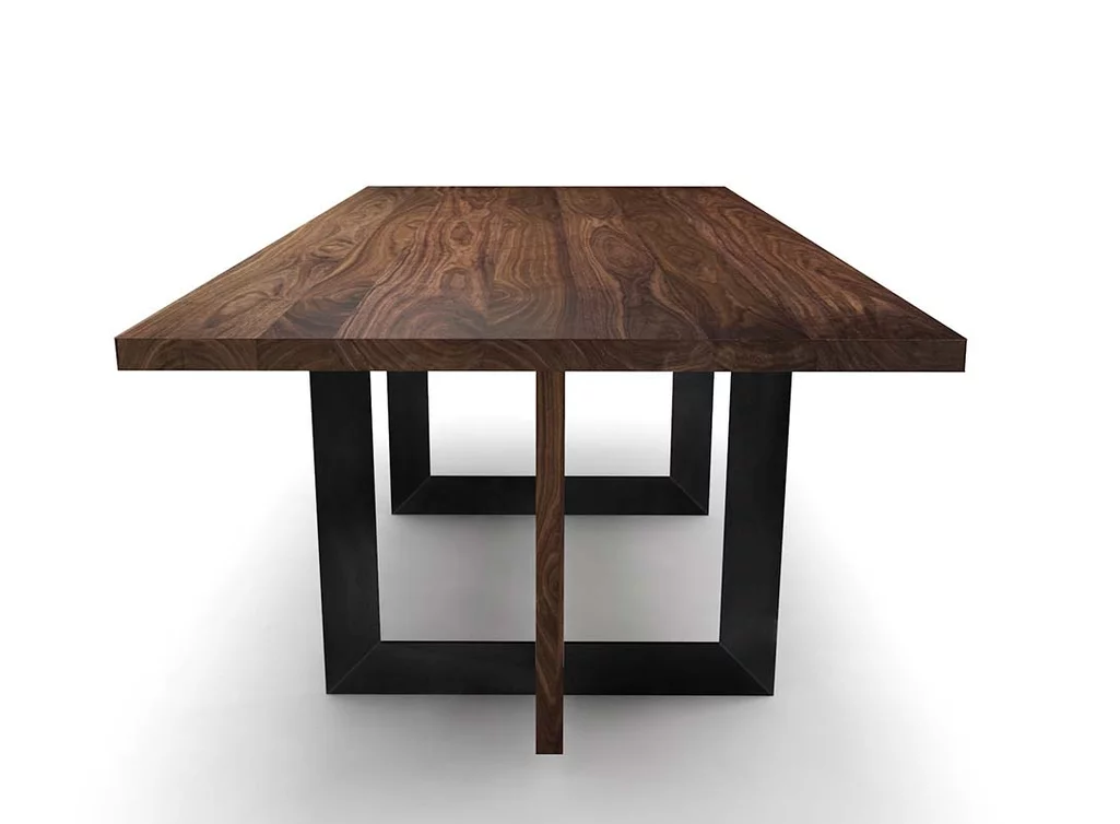 Massivholztisch amerikanischer Nussbaum auf Maß