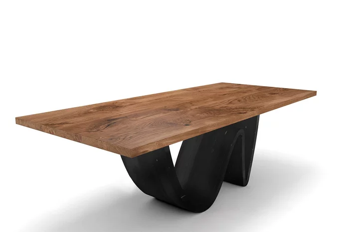 Designertisch Eiche Wave nach Maß