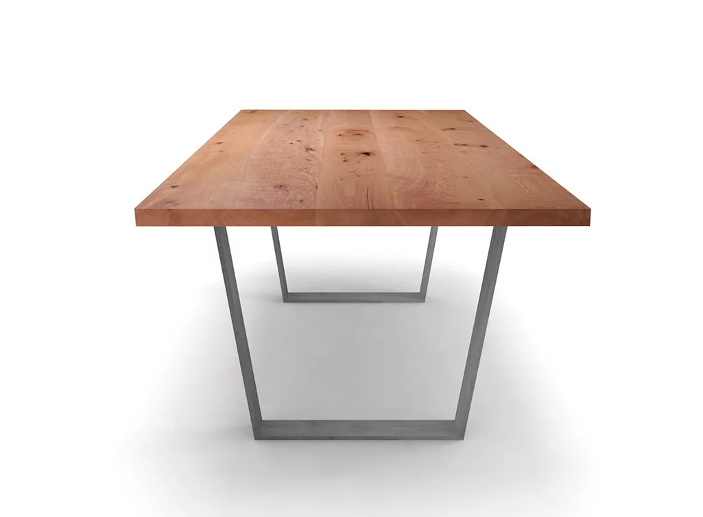 Kufenesstisch Buche massiv nach Maß