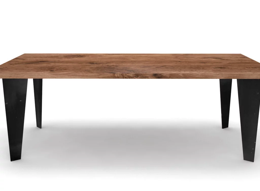 Eichentisch nach Maß Ast 4cm