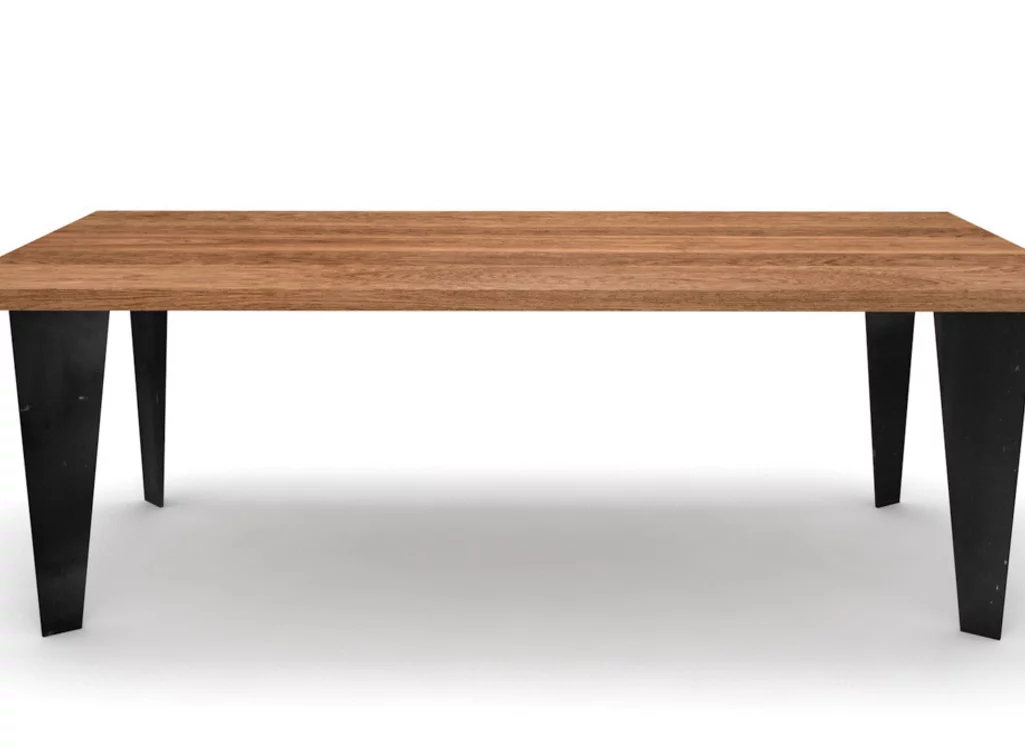 Massivholztisch Eiche nach Maß astfrei