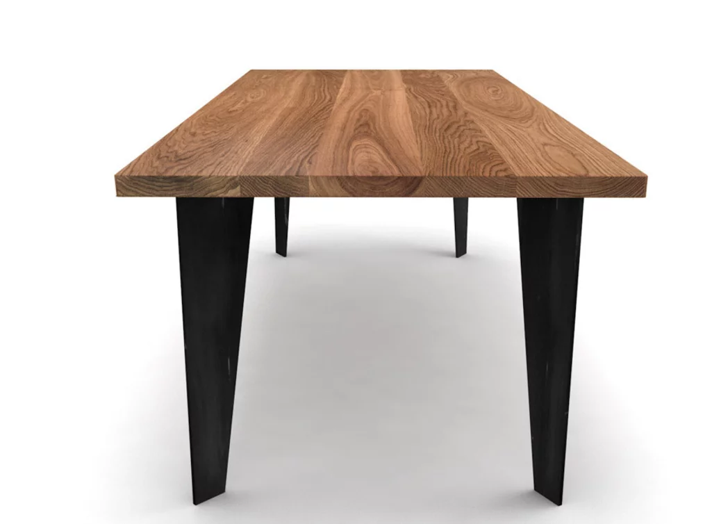 Echtholz Esstisch nach Maß Eiche astfrei