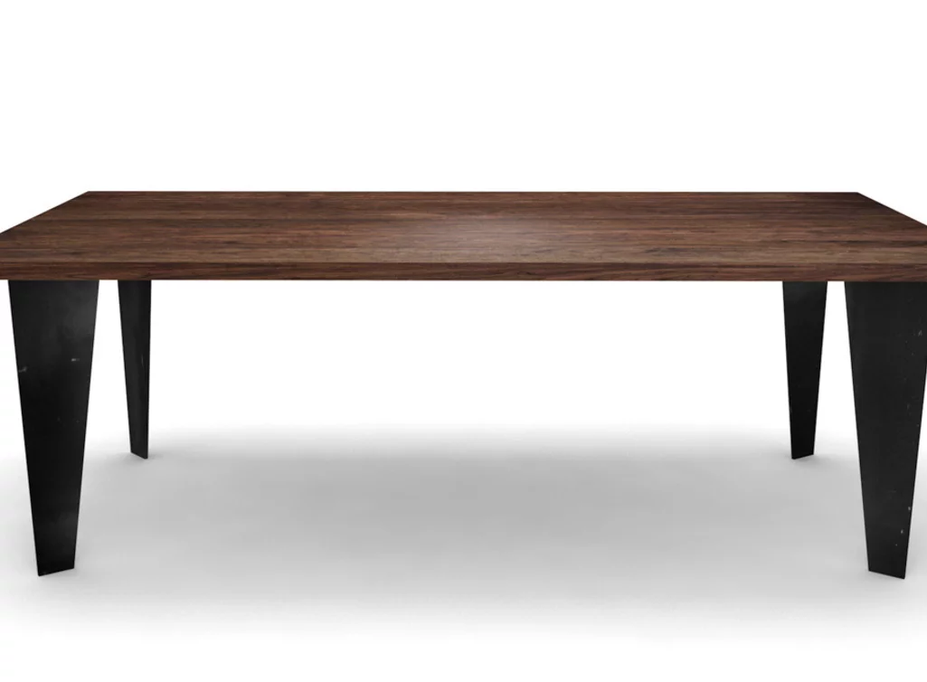 Esstisch massiv auf Maß Nussbaum