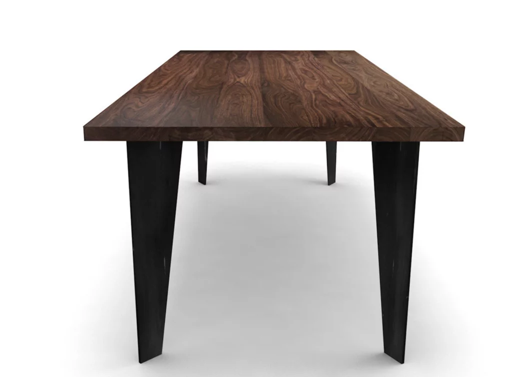 Massivholz Esstisch nach Maß Nussbaum