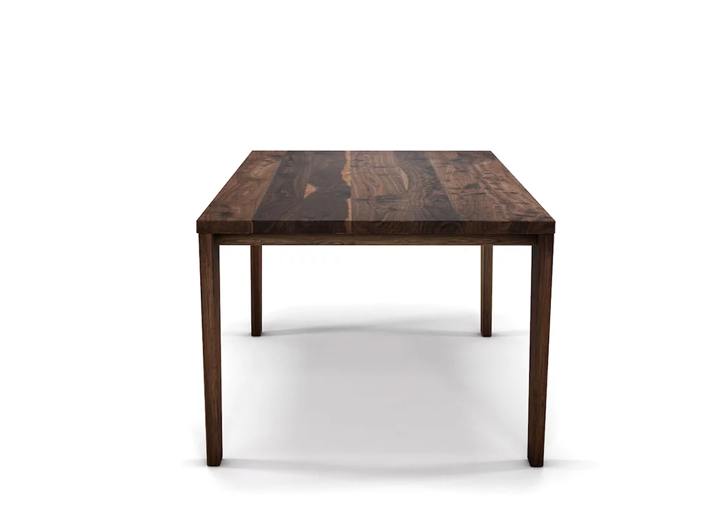 Tisch Nussbaum massiv in Maßfertigung