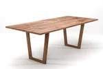 Moderner Eichentisch auf Maß Tischkufen aus Holz