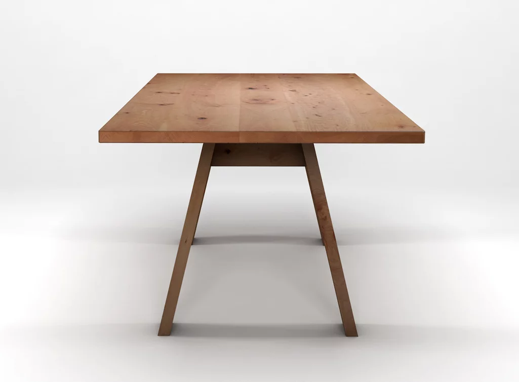 Holztisch Buche modernes Design Holztisch Buche modernes Design