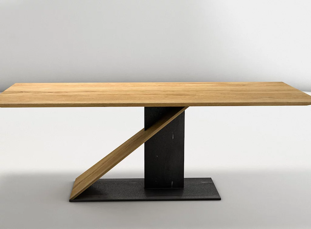 Holztisch massiv auf Maß Eiche