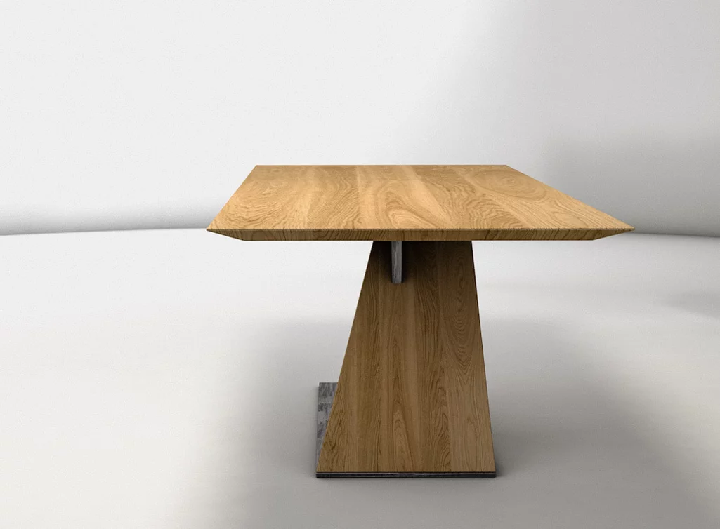 Design Tisch nach Maß Facettenkante Design Tisch nach Maß Facettenkante
