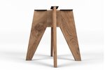 Holz Mittelfuß Gestell nach Maß im modernen Design gefertigt