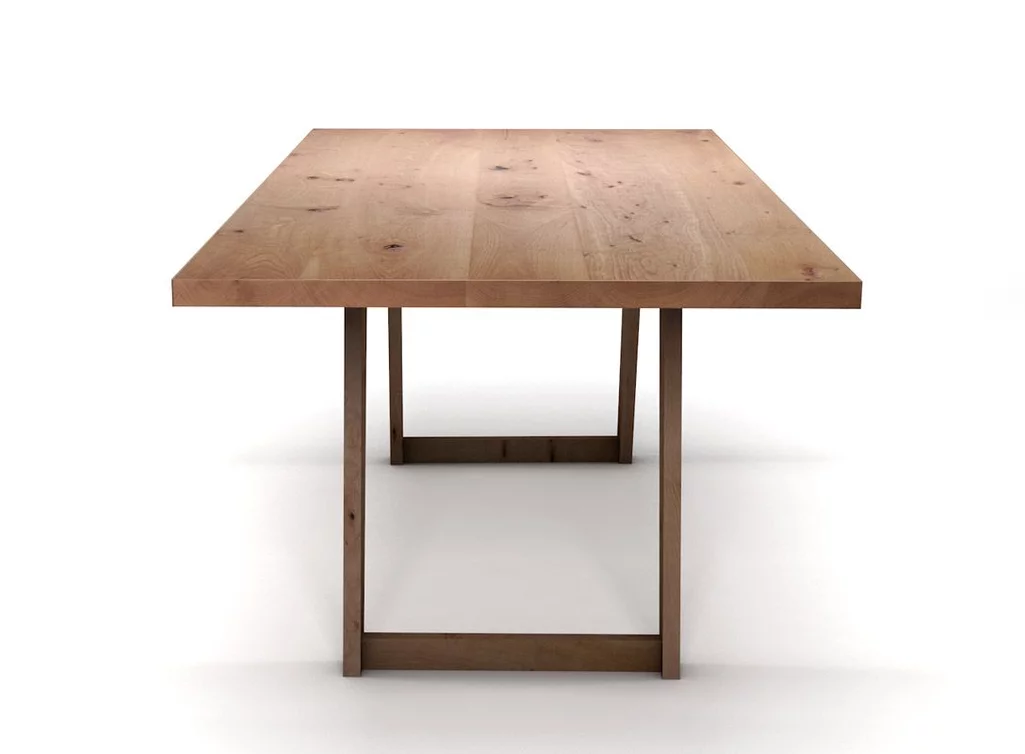 Holzkufen Esstisch Buche Ast nach Maß